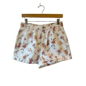 American Eagle Mom Short floral size 4 GUC Cottagecore boho